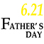 ６月２１日(日)【ＦＡＴＨＥＲ'Ｓ　ＤＡＹ】のギフトはお決まりですか？