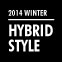 冬を感じる　新しいアウタースタイル「ＨＹＢＲＩＤ　ＳＴＹＬＥ」